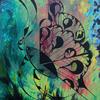 "Butterfly In Spring" - 16" x 20" acrylic on canvas 
The amazing transformation of life.