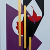 "Guillotine" - 24" x 36" acrylic on canvas 
For those who have received and lived with a mistaken verdict.
