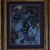 "The Beast"  acrylic and oil on canvas paper  11" x 14"
(Alejandro Velasco Collection)