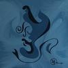 "Disolution Three" acrylic on canvas  12" x 12"