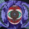 "Life is a Hole" acrylic on canvas 10" X 11"
Our precious five senses in-line with our brain.