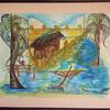 "Campina Cubana" watercolor  18" x 22"