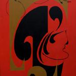 The Roman - 24" x 36" acrylic and ink on linen canvas
The strength and courage of a warrior.
$1,000